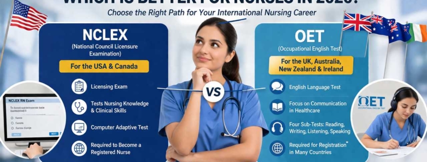 NCLEX or OET Which is Better for Nurses in 2026