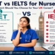 OET vs IELTS for Nurses