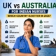 UK vs Australia for Indian Nurses